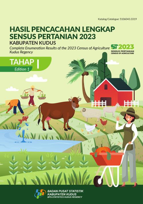 Complete Enumeration Results of the  2023 Census of Agriculture - Edition 1 Kudus Regency 